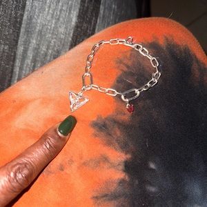 Pandora ME Small-Link Chain Bracelet and charms